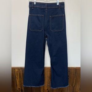ZARA The Patch Pockets Marine Place Straight
